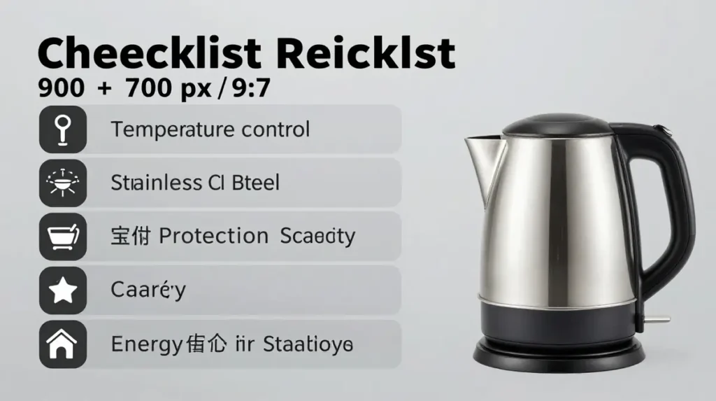 Important features of the best electric kettle