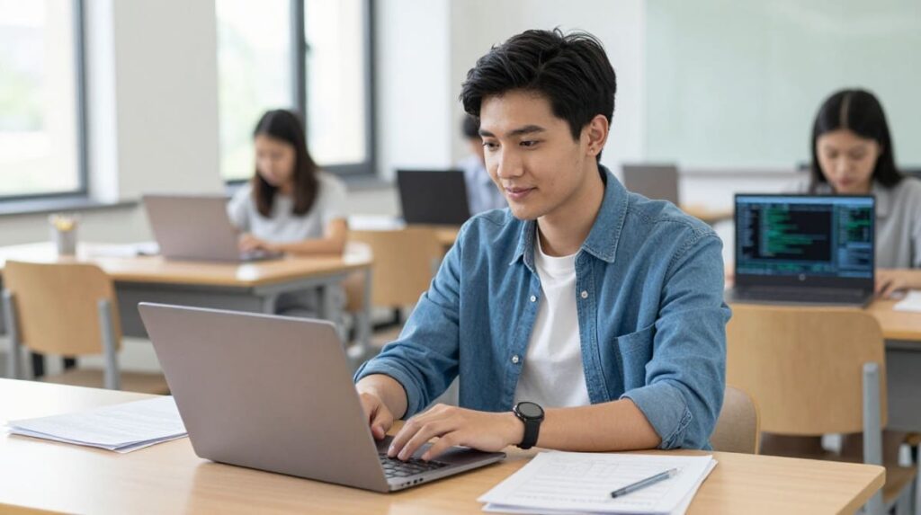Portable laptop for engineering students