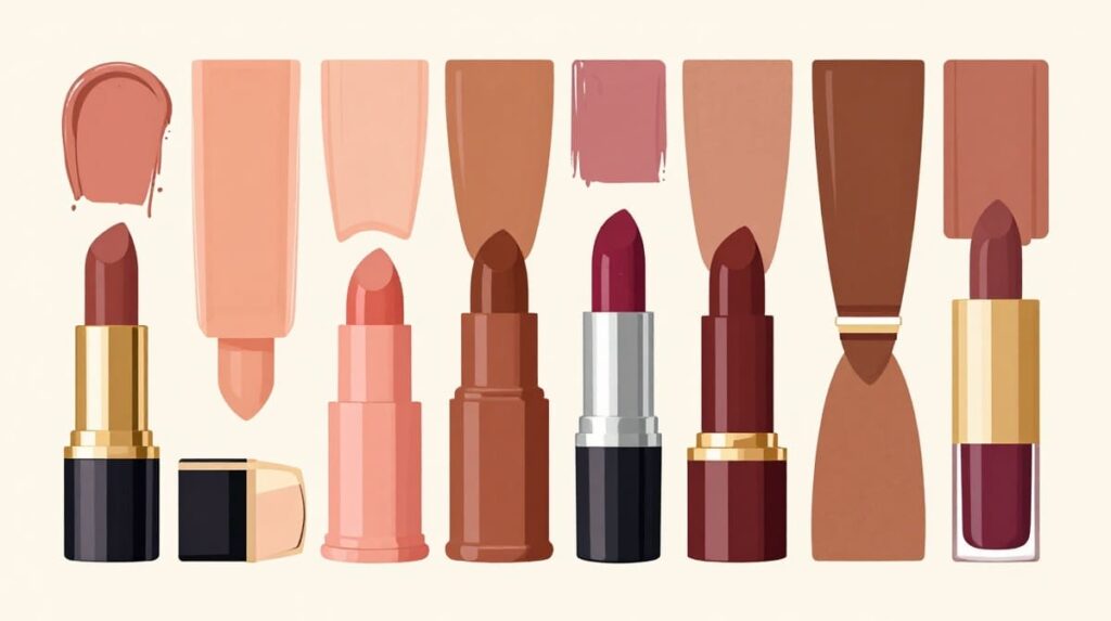 Matte lipstick vs cream lipstick comparison